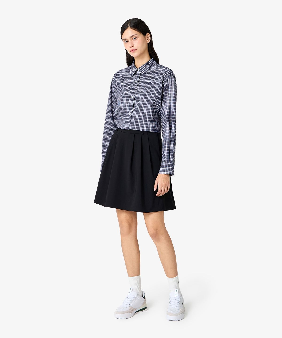 라코스테(LACOSTE) 여성 플리츠 스커트 JF410E-56N 031