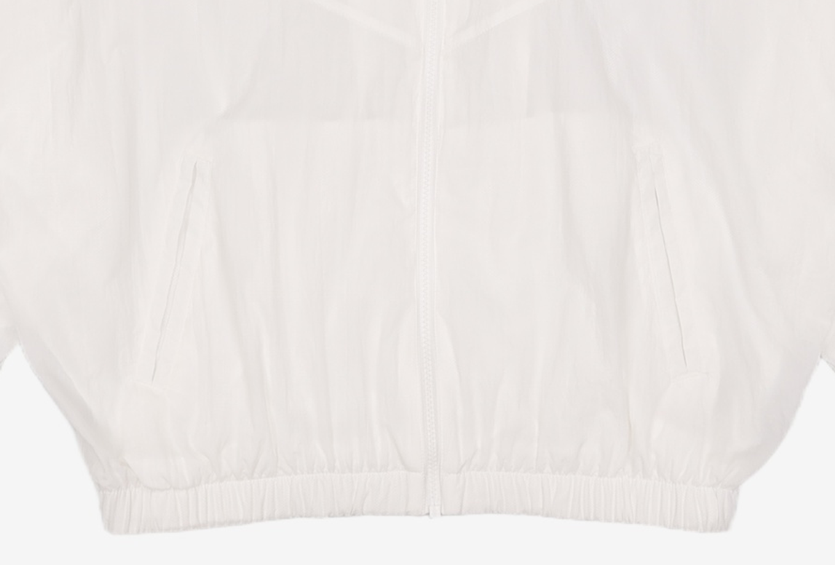 나이키(NIKE) 스포츠웨어 에센셜 윈드러너 우븐 재킷 W - 화이트:블랙 / DM6186-100 S