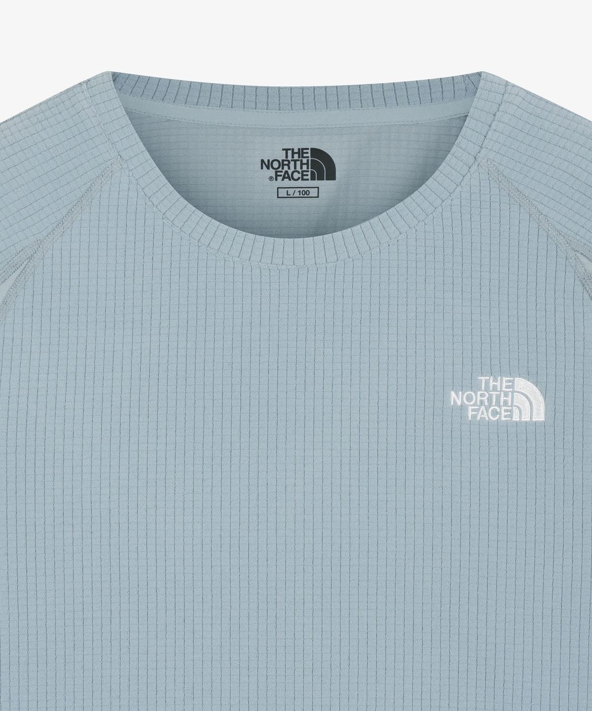 노스페이스(THE NORTH FACE) NT7TS57L 노드 긴팔 티셔츠 GRAYISH BLUE