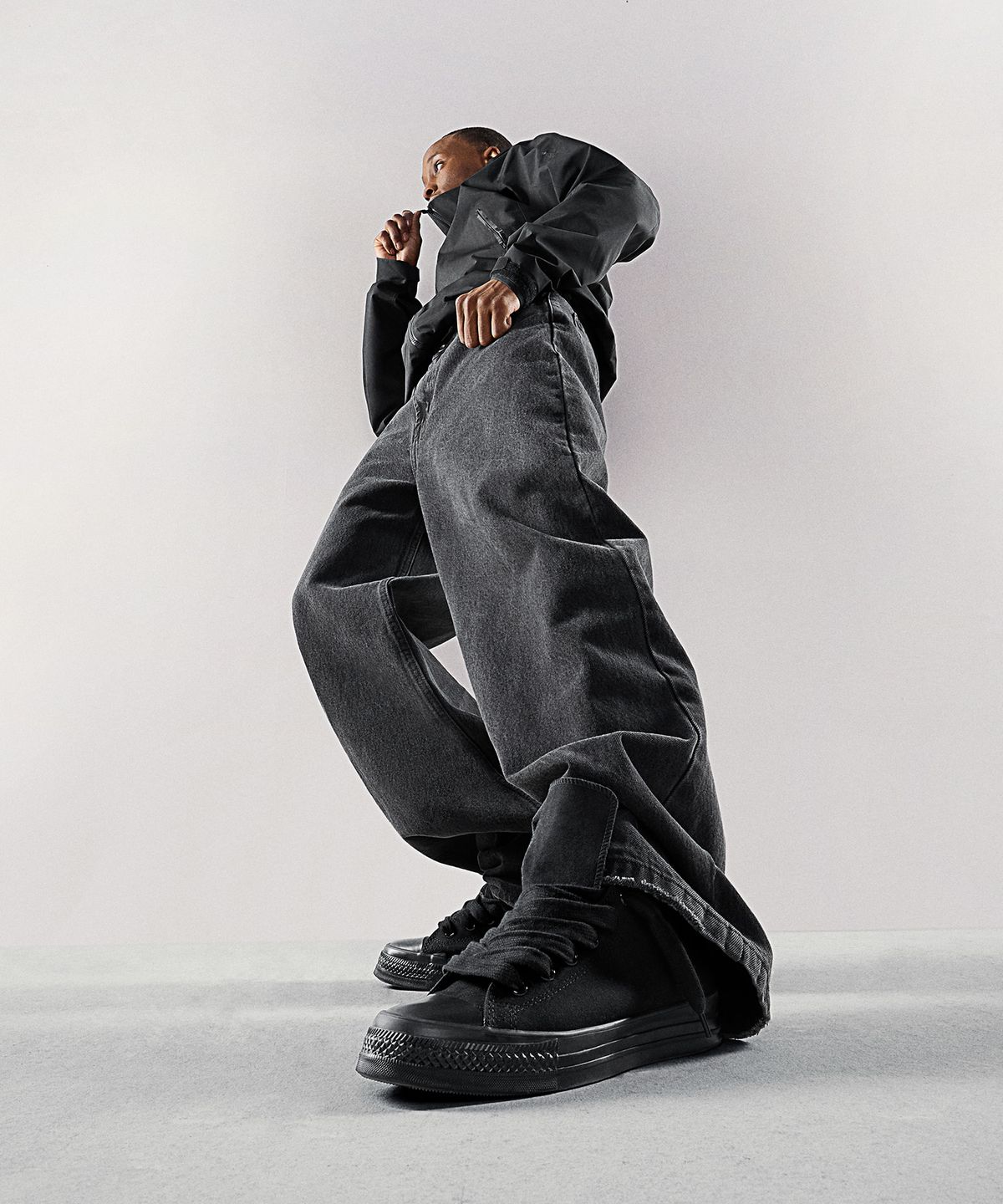 컨버스(CONVERSE) 척테일러 스로우백 블랙 A20527C