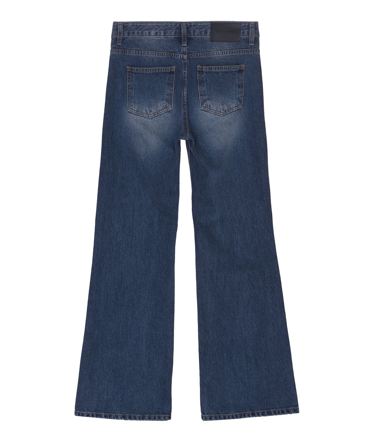닉앤니콜(NICK&NICOLE) FADED STRAIGHT DENIM PANTS_BLUE