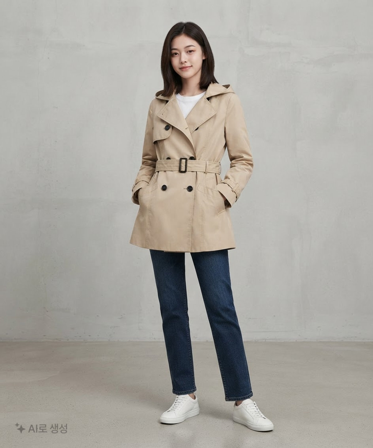 스트라디바리우스(Stradivarius) 봄 가을 코트 M