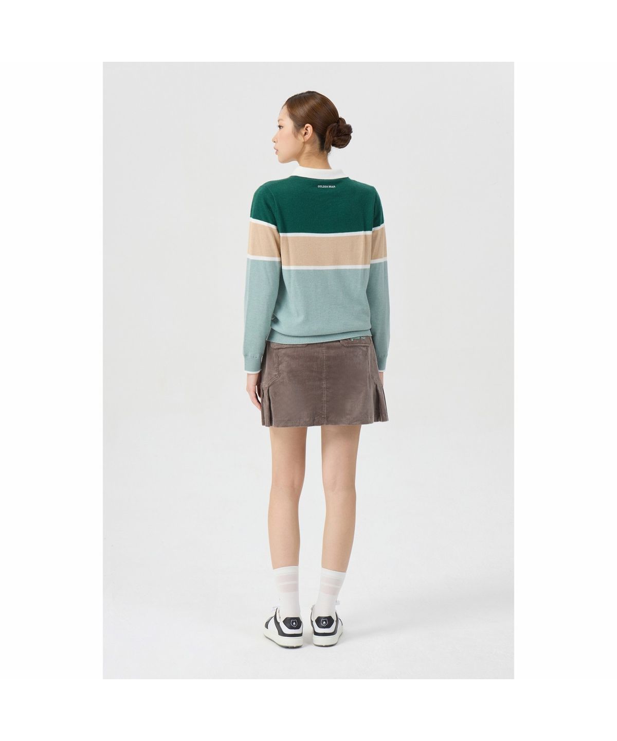 골든베어(GOLDEN BEAR) (여성) Corduroy Pleats Culotte G5KCW26202BRX