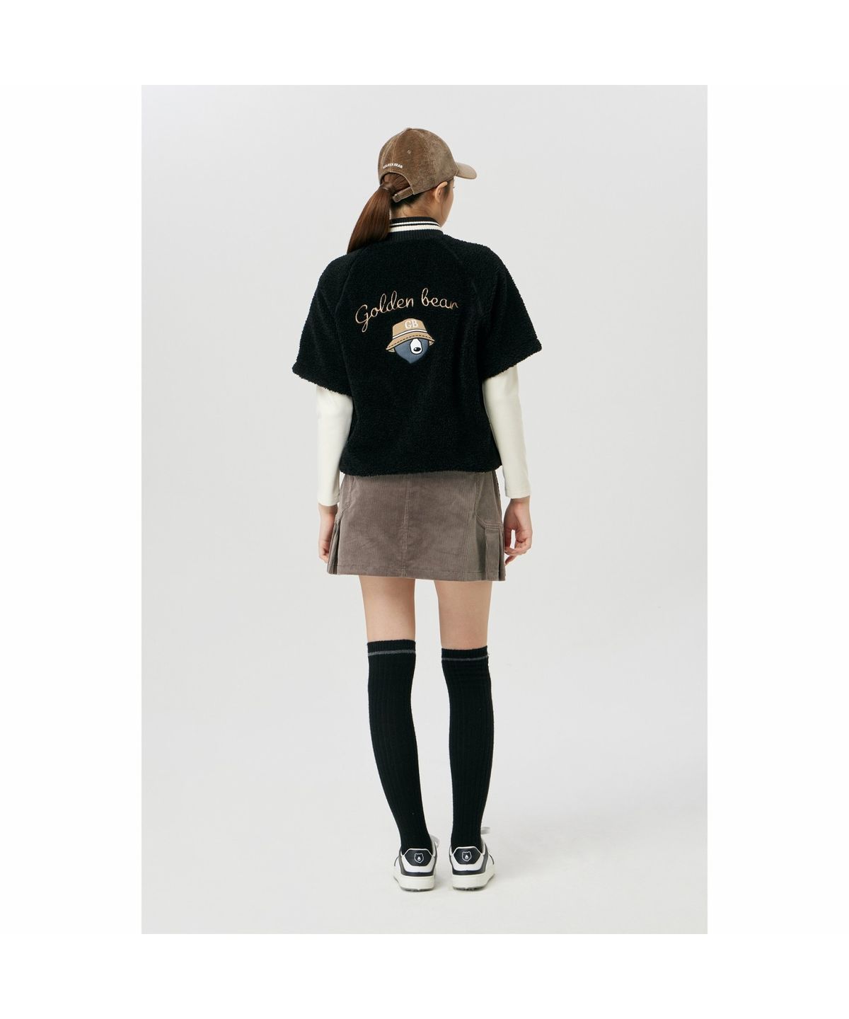골든베어(GOLDEN BEAR) (여성) Corduroy Pleats Culotte G5KCW26202BRX