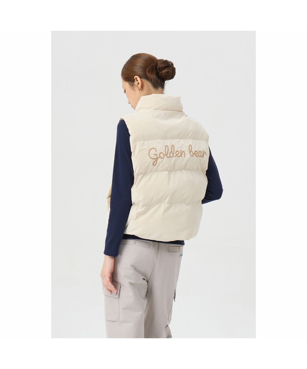 골든베어(GOLDEN BEAR) (여성) Padded Volume Vest G5VAW26203BEX
