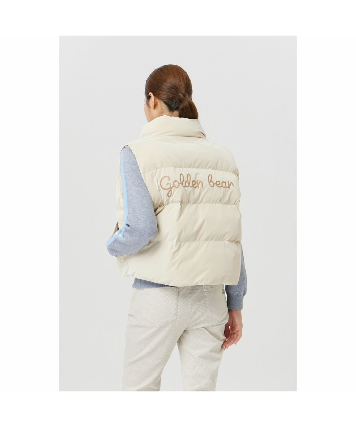 골든베어(GOLDEN BEAR) (여성) Padded Volume Vest G5VAW26203BEX