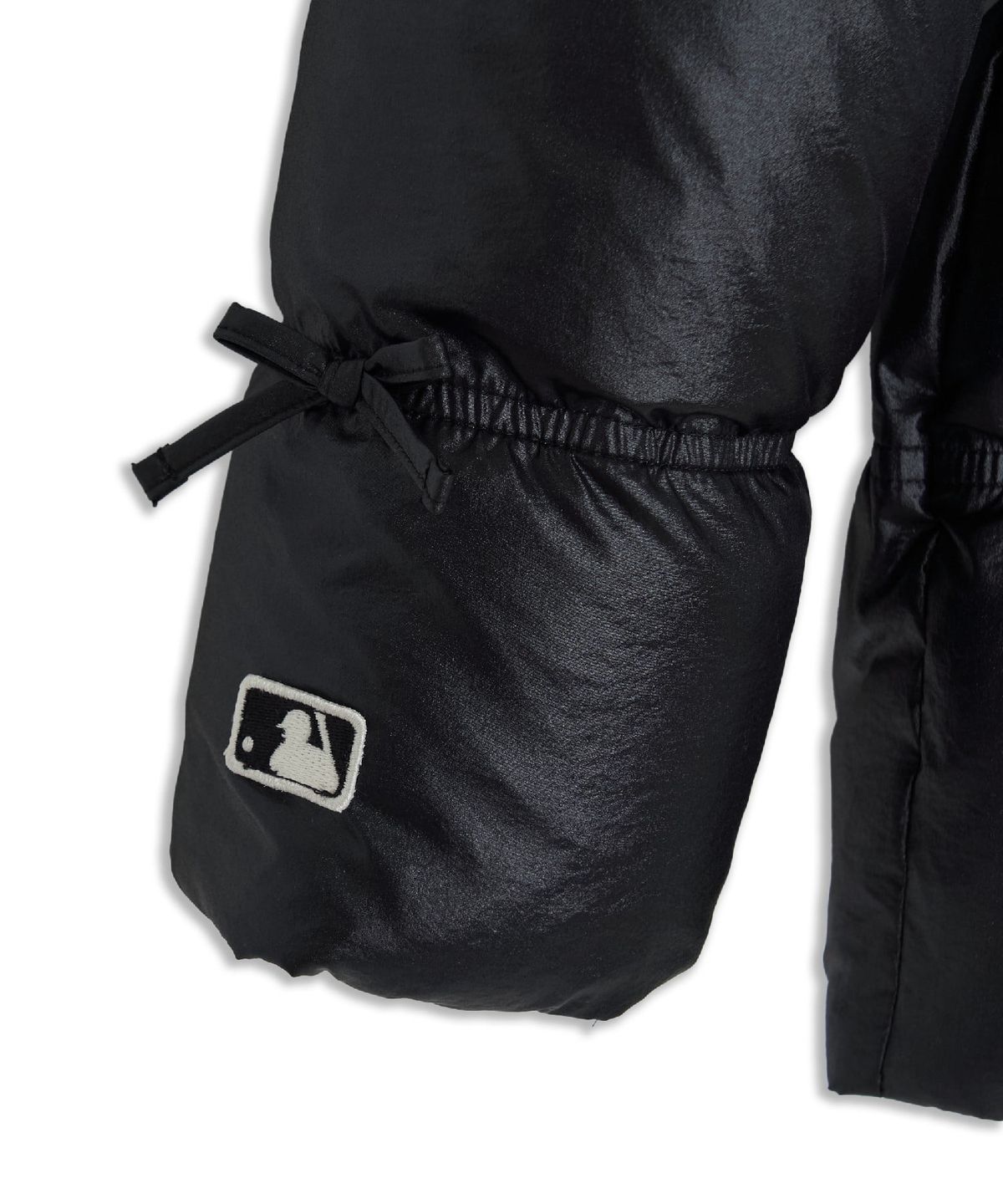 엠엘비 키즈(MLB KIDS) 스트릿 걸즈 리본포인트 유로피안덕 미드다운 NY (Black)