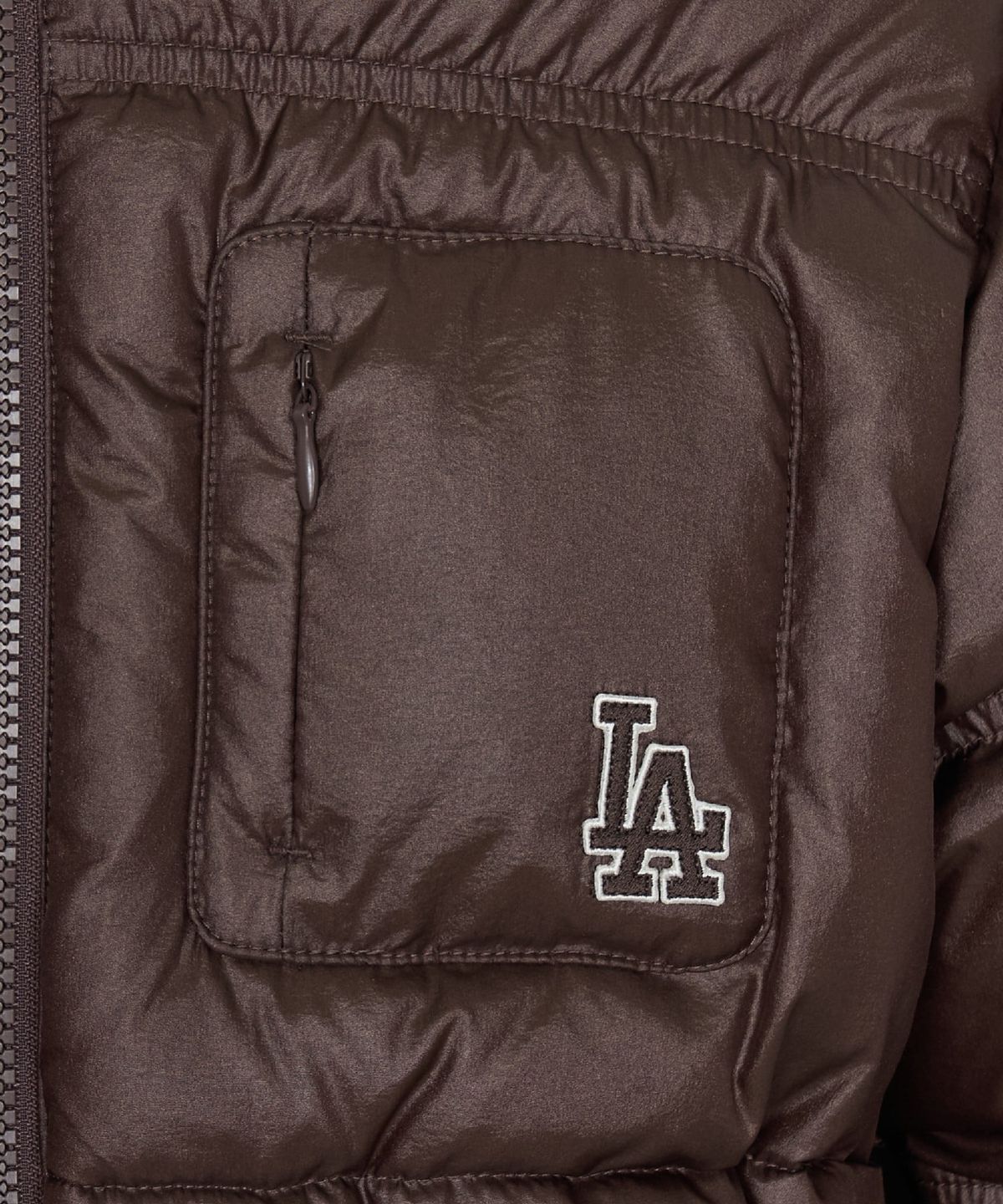 엠엘비 키즈(MLB KIDS) 스트릿 걸즈 리본포인트 유로피안덕 미드다운 LA (D.Brown)