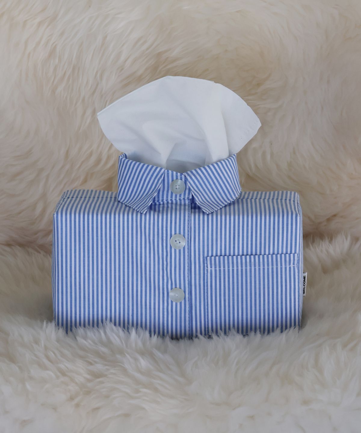 웰컴투씨씨씨(WELCOME TO CCC) Poket Shirt Tissue Case (Stripe)