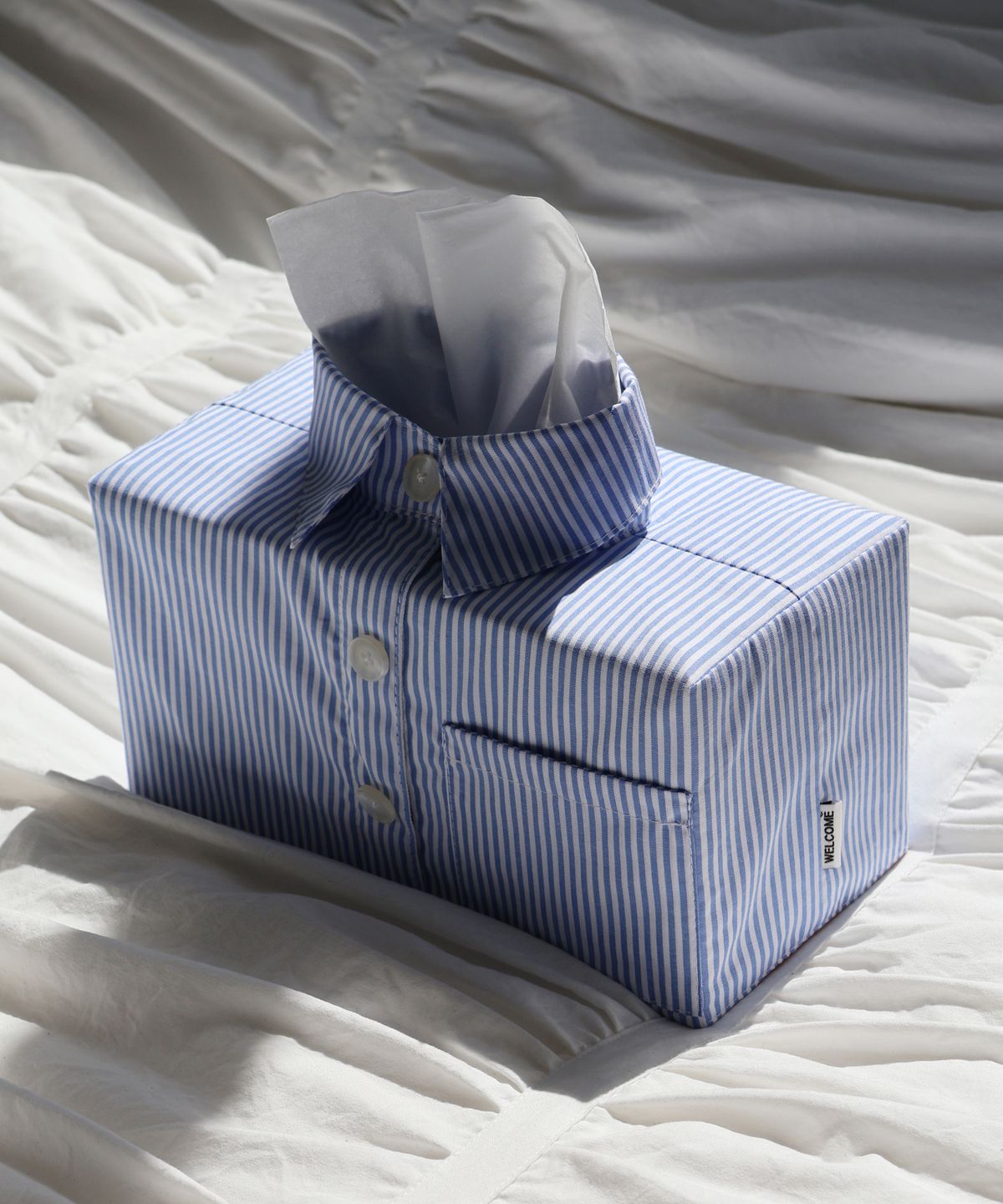 웰컴투씨씨씨(WELCOME TO CCC) Poket Shirt Tissue Case (Stripe)