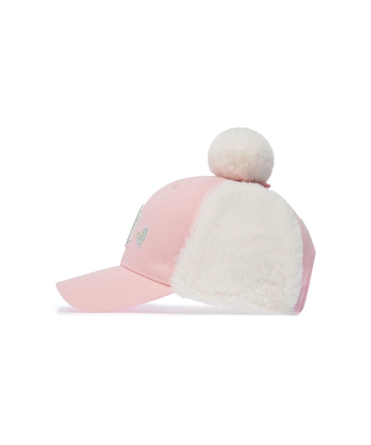 엠엘비 키즈(MLB KIDS) 여아 스톤 귀달이캡 NY (L.Pink)