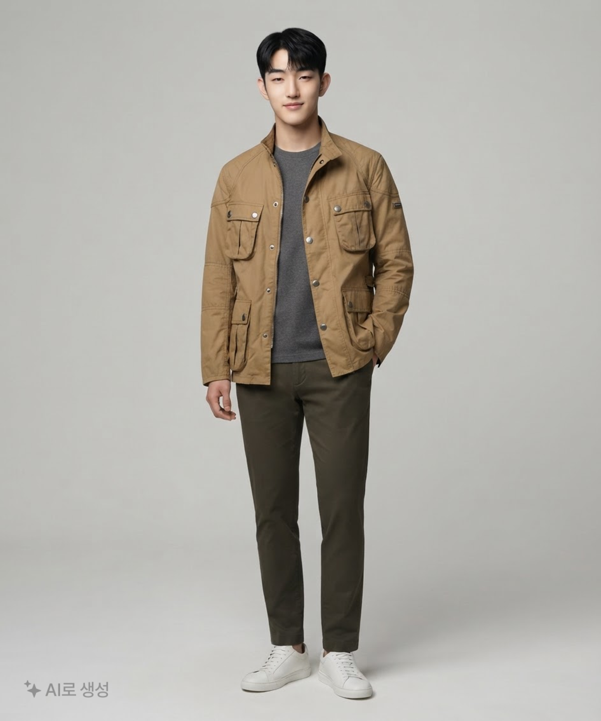 바버(BARBOUR) 사파리/헌팅 재킷 M