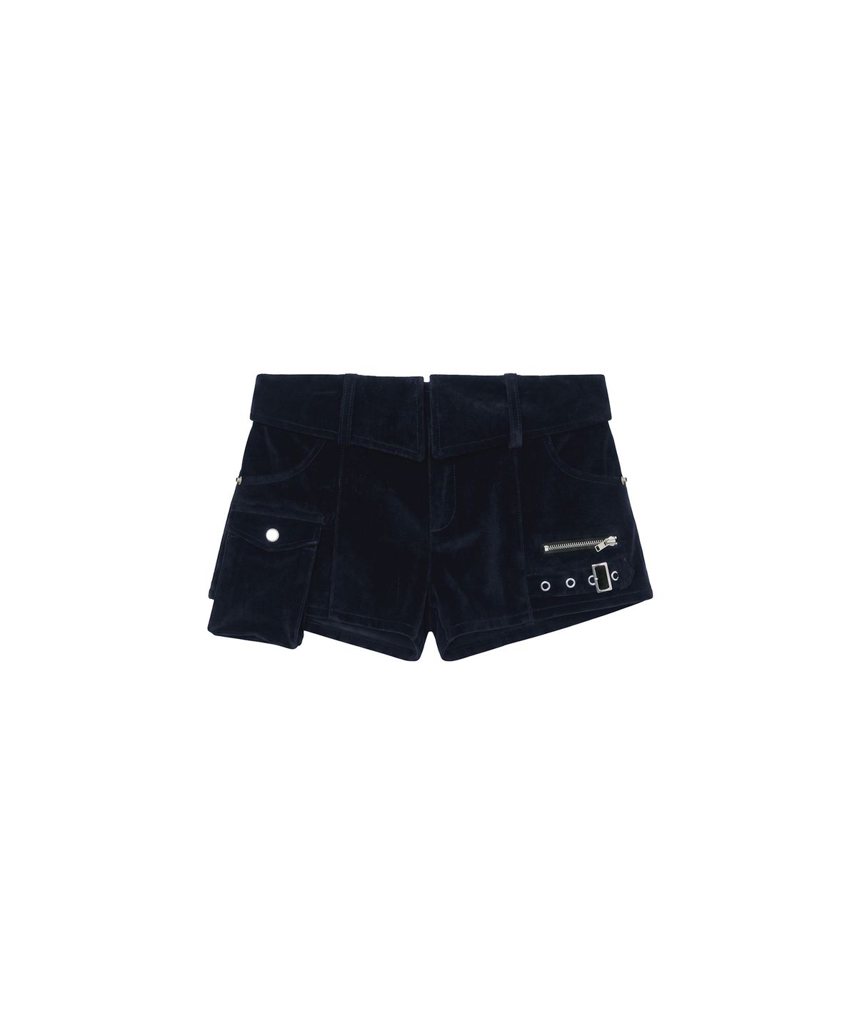 분트(VOONT) Turn-Up Pocket Shorts (NAVY)