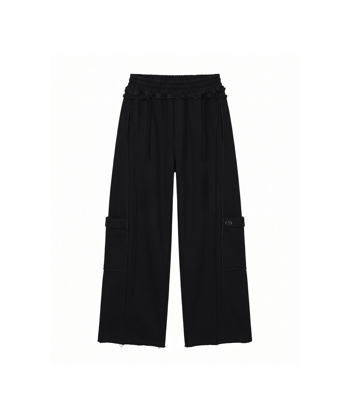 분트(VOONT) Utility Pocket Wide Pants (BLACK)