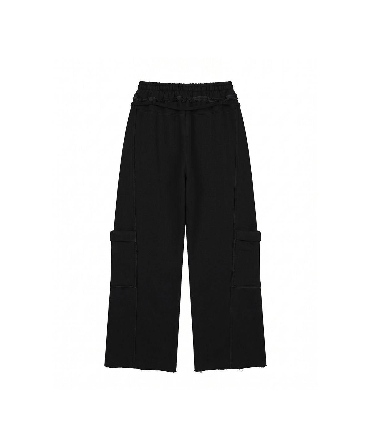 분트(VOONT) Utility Pocket Wide Pants (BLACK)