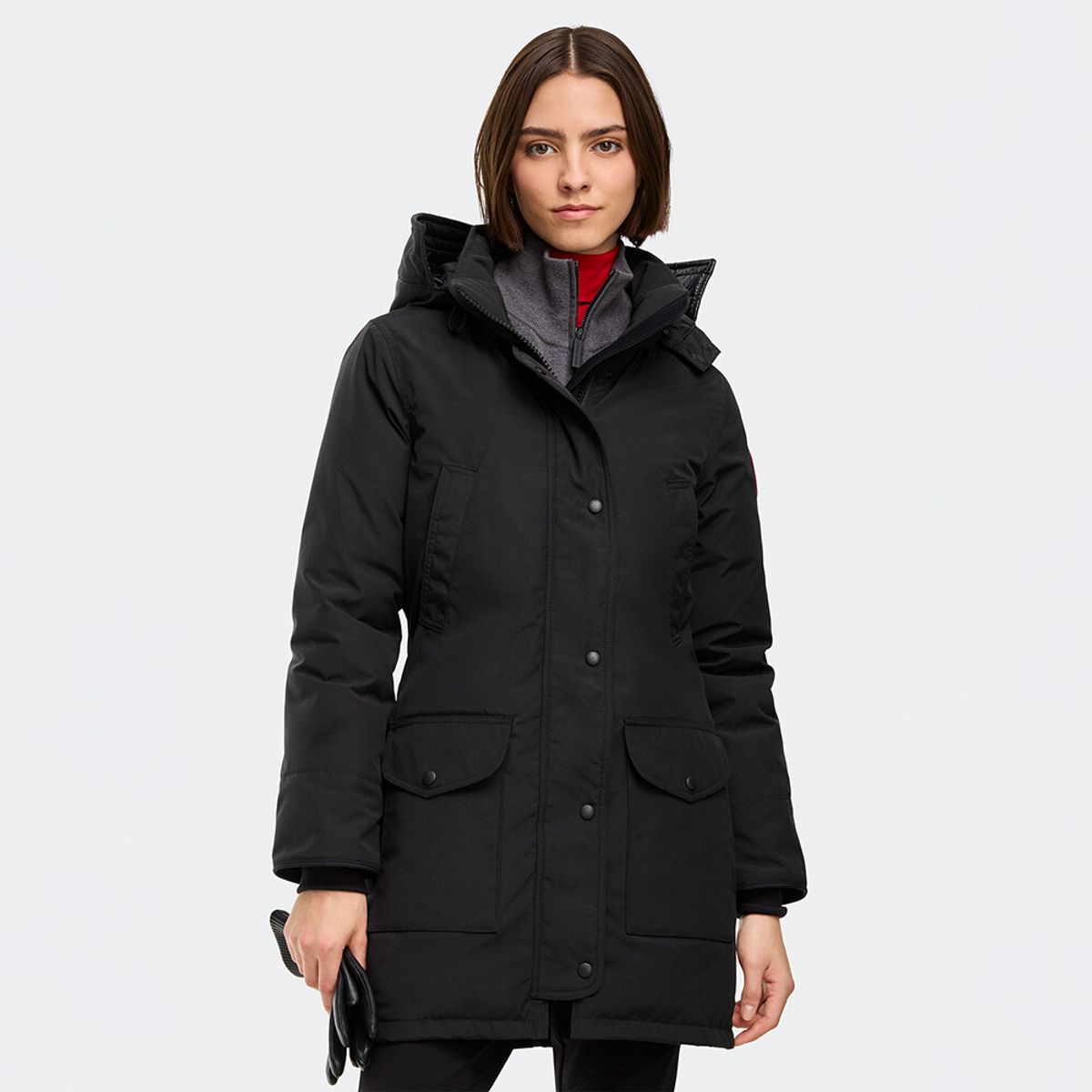 캐나다구스(CANADAGOOSE) 여성 트릴리움 파카(Black)_Q256AWUC08BKB