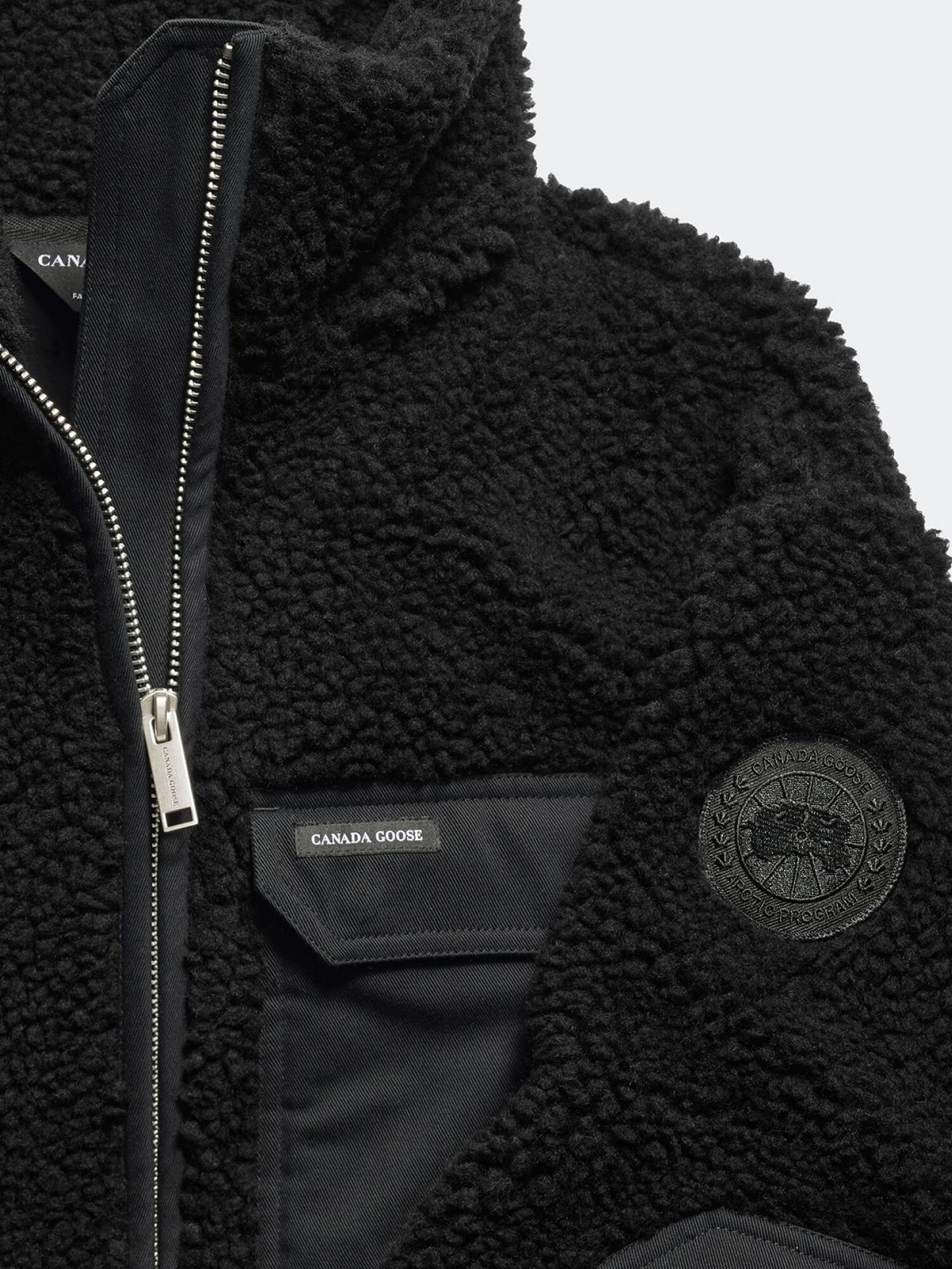 캐나다구스(CANADAGOOSE) 여성 소렌 풀 집 플리스(Black)_Q266AWWT01BKB