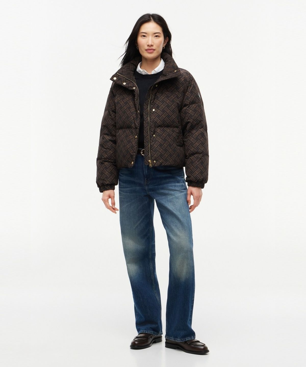 타미힐피거(TOMMY HILFIGER) 모노그램 자켓 (T22G7QJC083WT10MF)