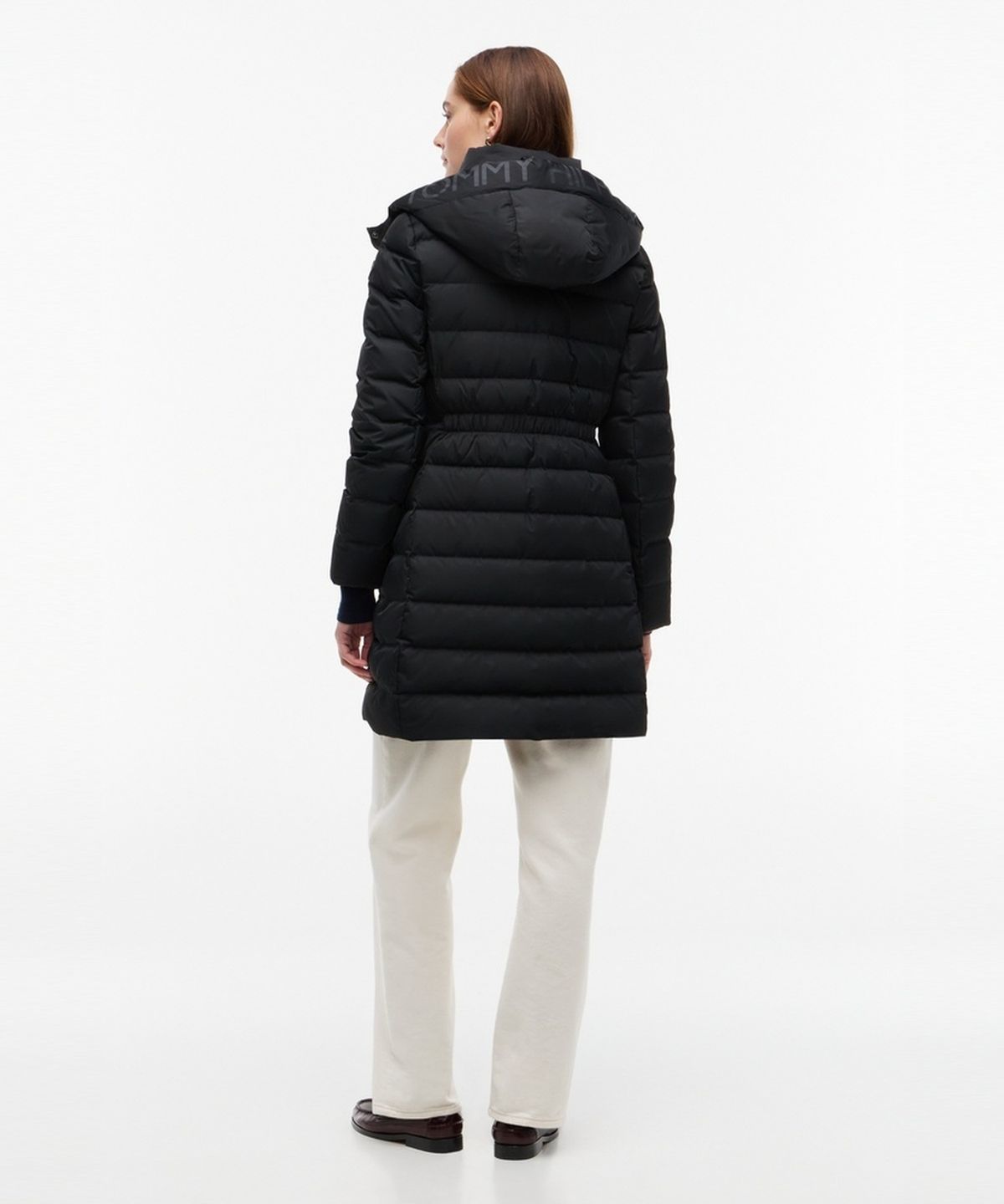 타미힐피거(TOMMY HILFIGER) 브랜디드 슬림 핏 코트 (T22G7QCT080WT1BDS)