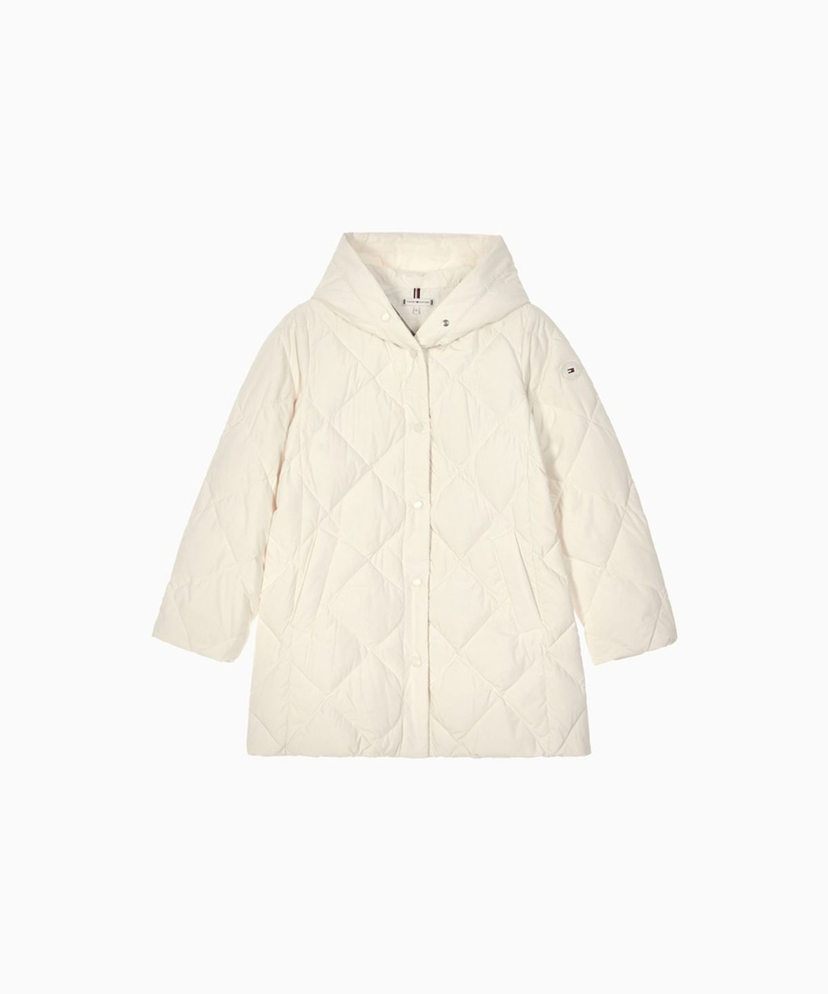 타미힐피거(TOMMY HILFIGER) 구스 미디 점퍼 (T22G7QCT212WL1W10)