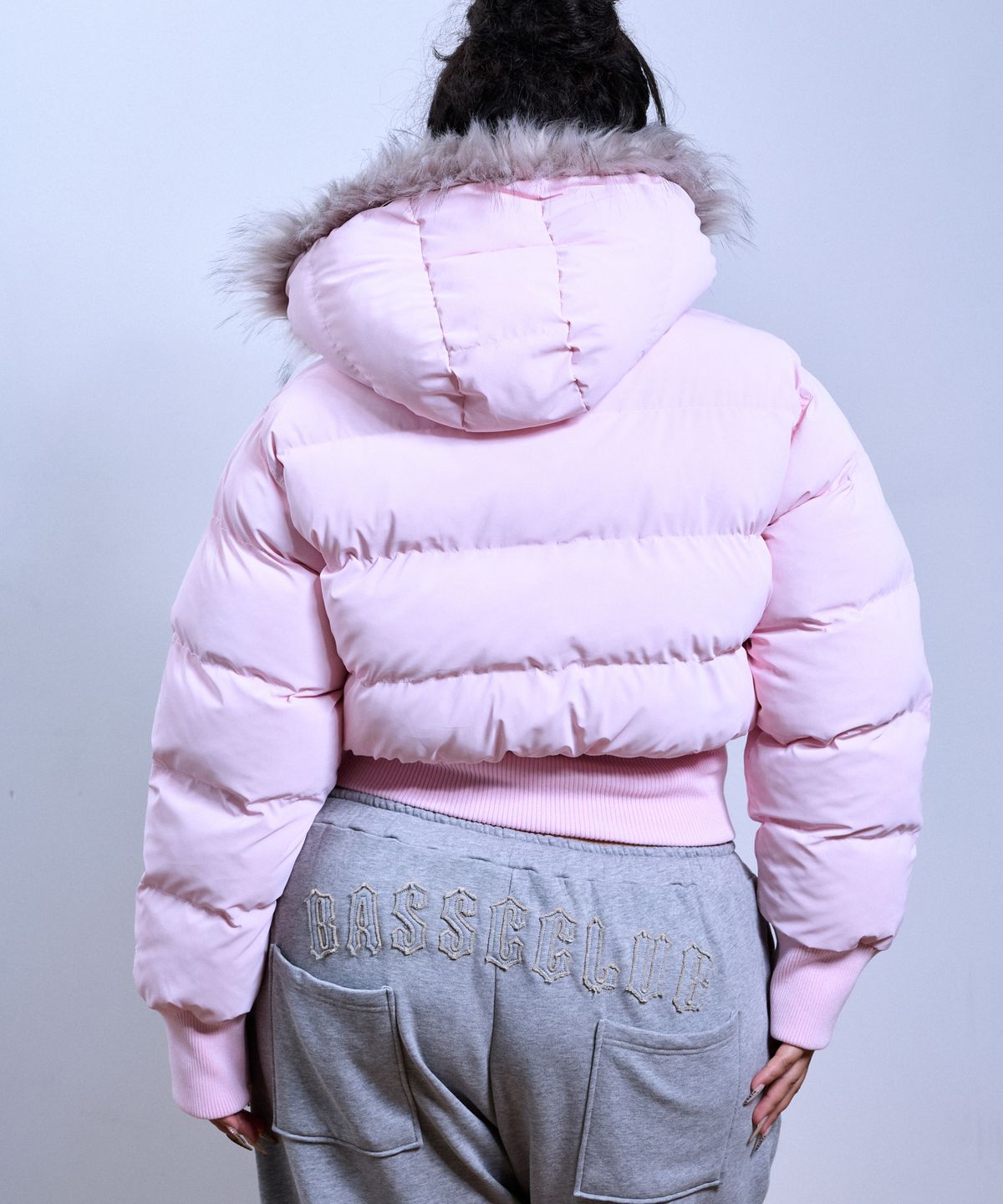 쿨시스(COOLSIS) CS 20s FUR PUFFER JACKET-021 (PINK)