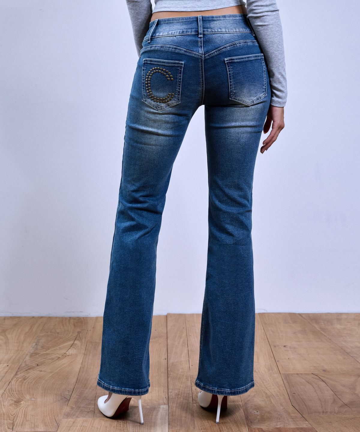 쿨시스(COOLSIS) CS SIDE ZIPPER BOOTCUT JEANS-079