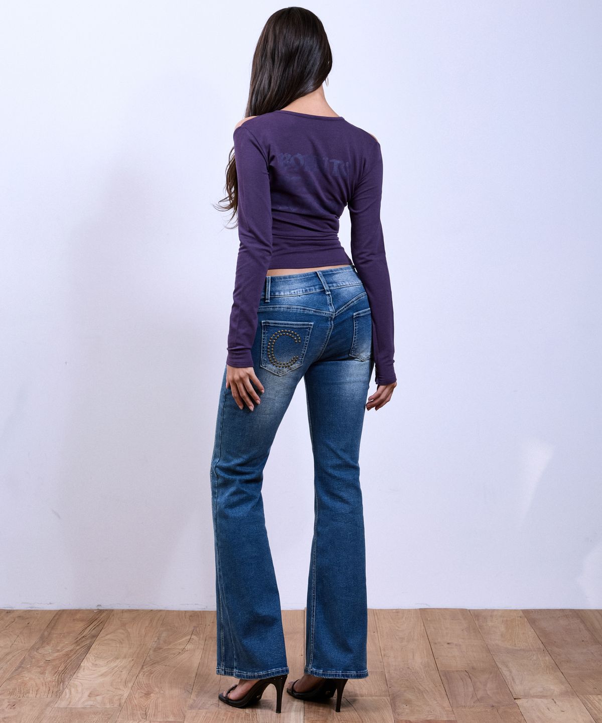 쿨시스(COOLSIS) CS SIDE ZIPPER BOOTCUT JEANS-079