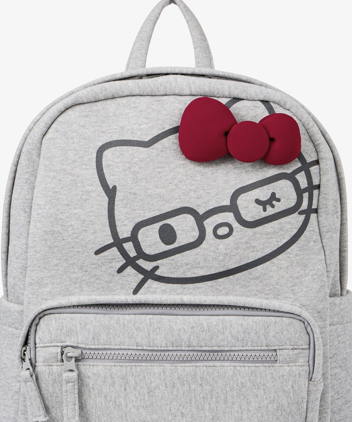에이이에이이(AEAE) HELLO KITTY FACE BACKPACK [GREY]