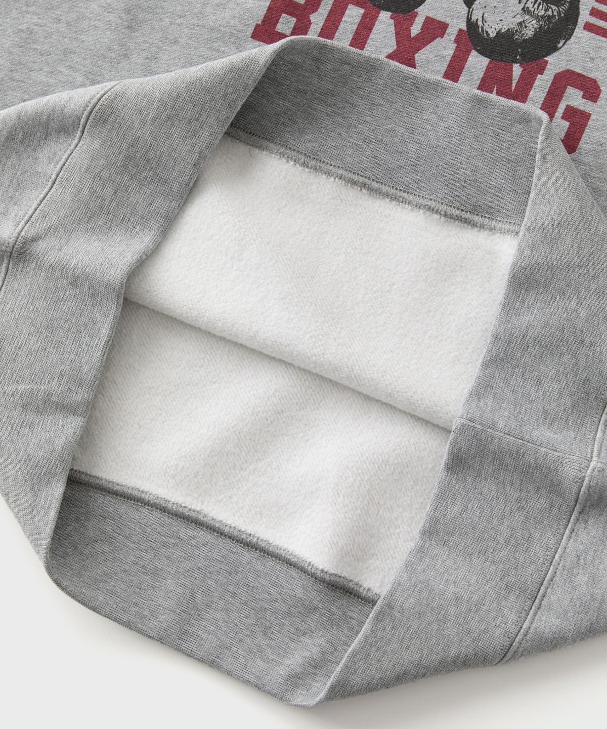 브론슨(BRONSON) Boxing Club Graphic 17.5 oz Sweatshirt Grey
