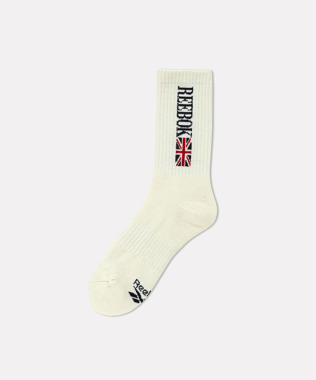 리복(REEBOK) 로고 믹스 크루 삭스 3PACK - 화이트/크림/블랙