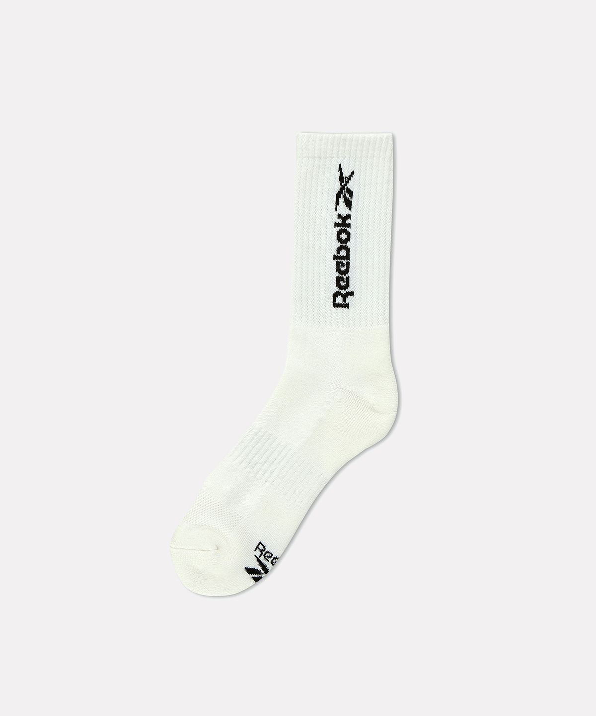 리복(REEBOK) 로고 믹스 크루 삭스 3PACK - 화이트/크림/블랙
