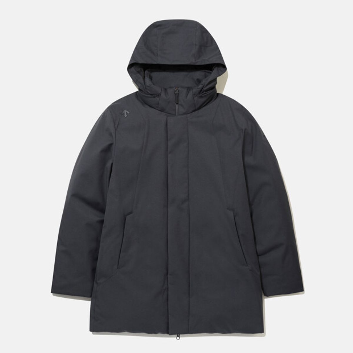 데상트(DESCENTE) 남성 중경량 구스 다운 자켓 차콜 그레이 SR421DDJO3