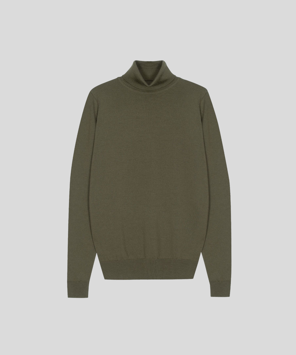 존 스메들리(JOHN SMEDLEY) CONNELL Extra Fine Merino Wool Standard Fit Roll-Neck Pullover Heritage-1, 4 Colors