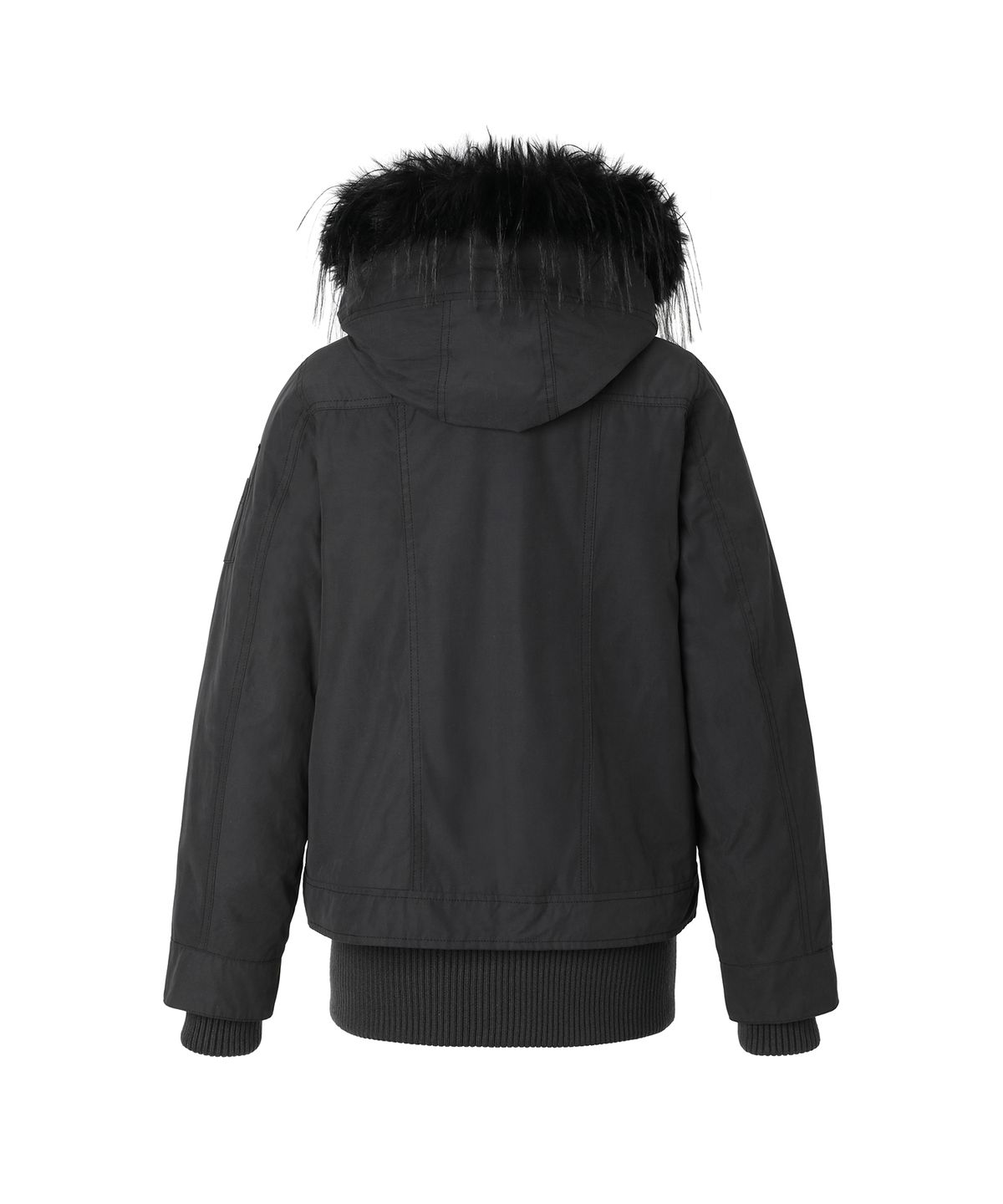 미레코(MIRECO) FIELD FUR HOOD PARKA STONE BLACK
