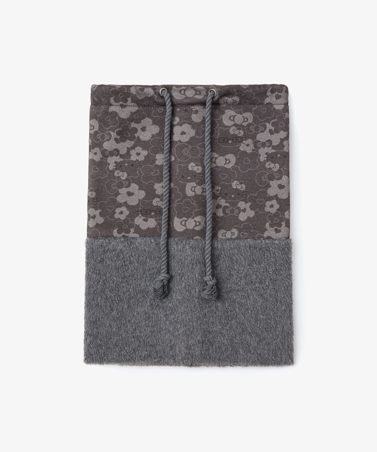 에이이에이이(AEAE) HELLO KITTY NECK WARMER BEANIE [BROWN]