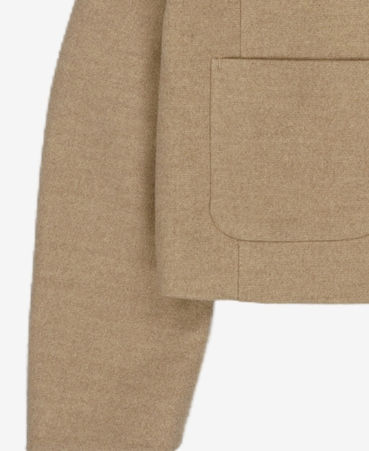미쏘(MIXXO) 퍼카라 크롭 자켓_MIWJKE102G S