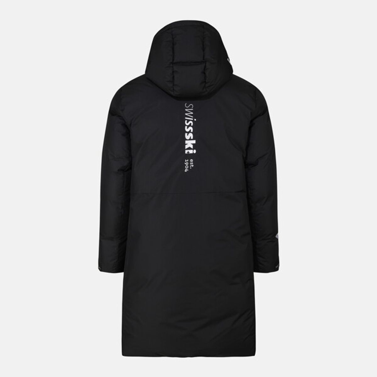 데상트(DESCENTE) 남성 스위스 스키 고어텍스 윈드스토퍼 롱 다운 자켓 블랙 SR411SDJN2