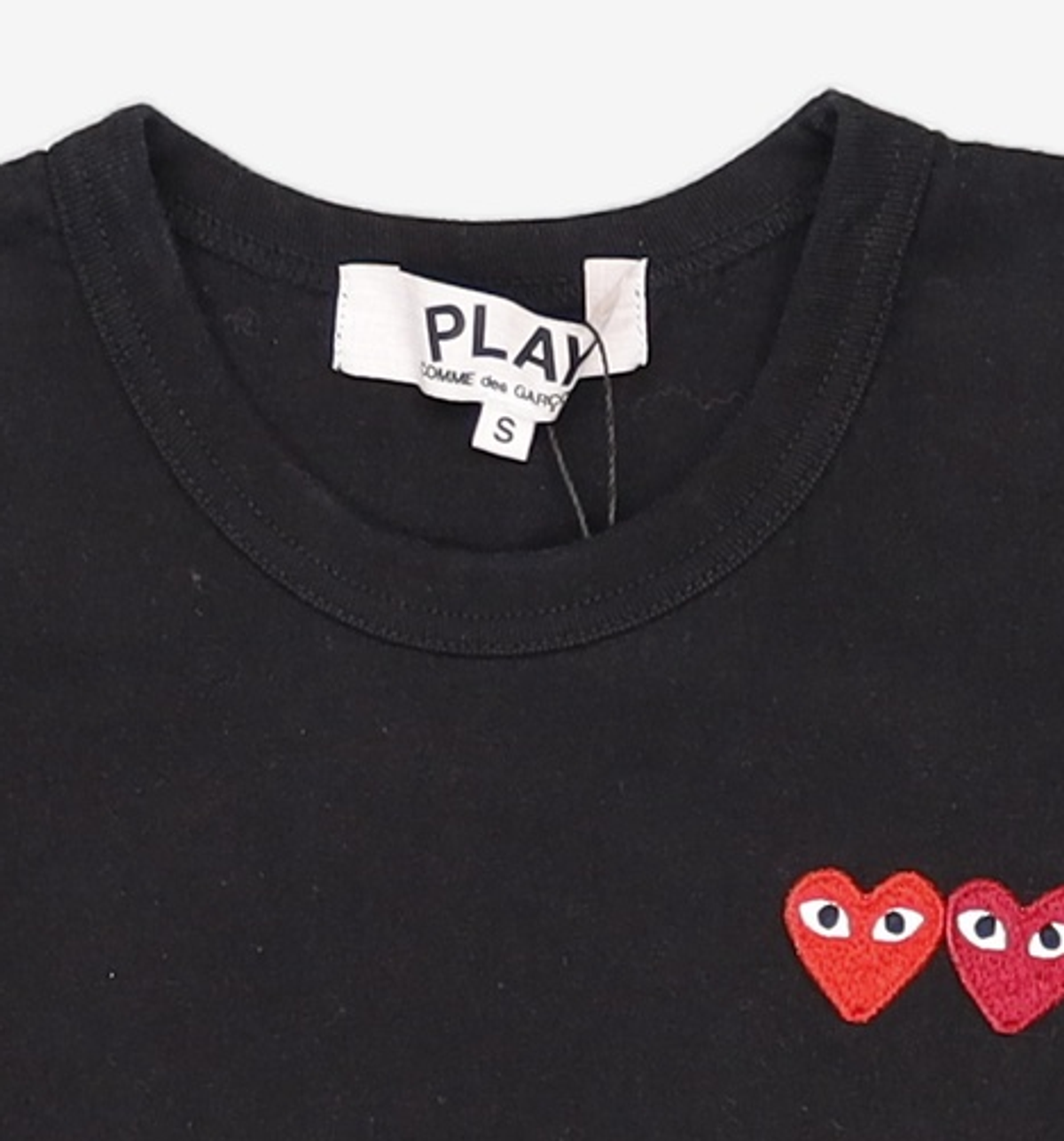 꼼데가르송 플레이(COMME DES GARCONS PLAY) 반소매 티셔츠 S