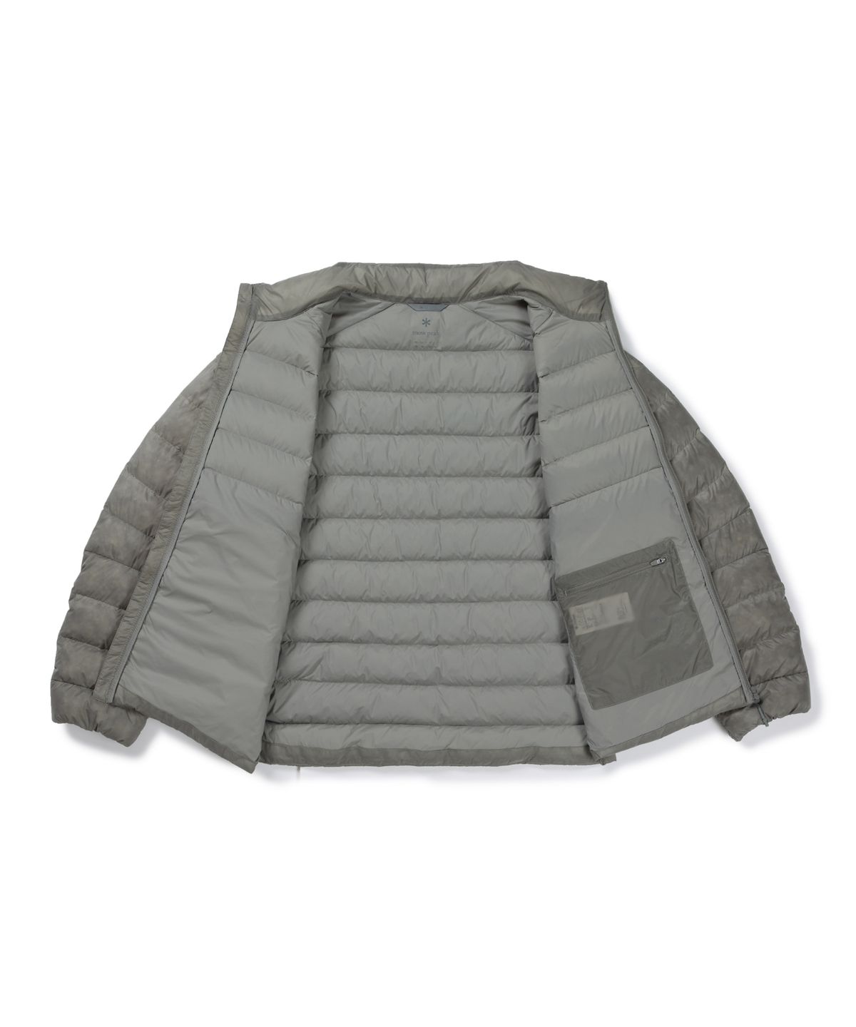 스노우피크 어패럴(SNOWPEAK APPAREL) 토레이 15D 에어태스틱 스탠드넥 경량 다운 자켓 (S26WMTDJ26) Fog Gray