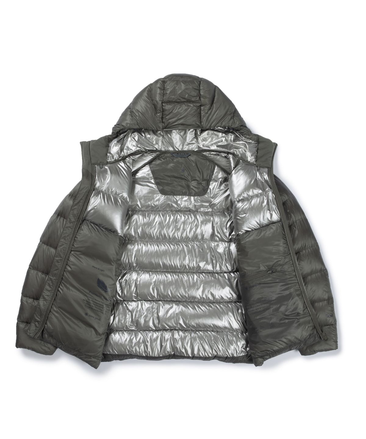 스노우피크 어패럴(SNOWPEAK APPAREL) 에어 플렉스 7D 티타늄 미들 구스 다운 자켓 (S26WUPDJ78) Khaki Gray