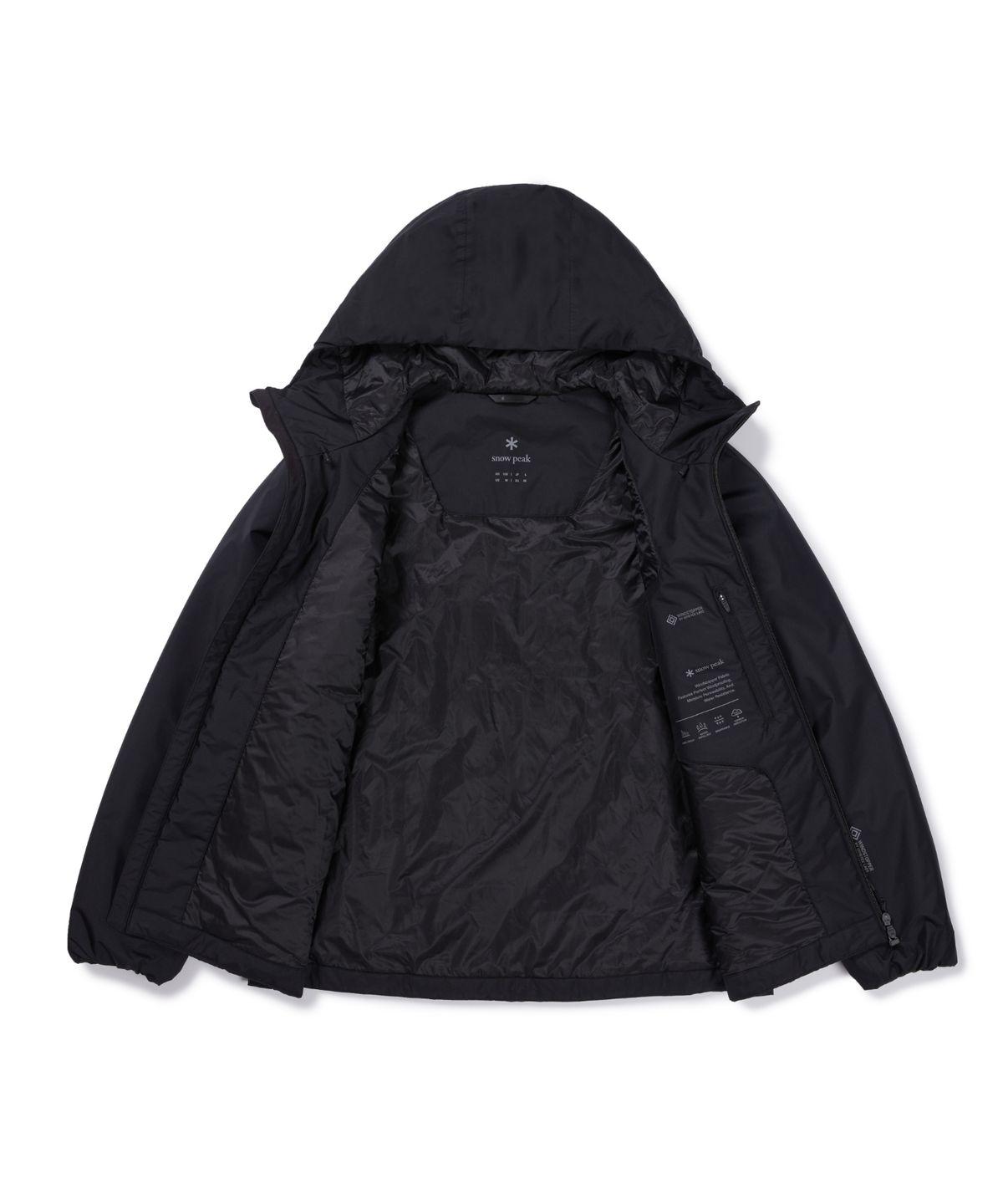 스노우피크 어패럴(SNOWPEAK APPAREL) 윈드스토퍼 프리마로프트 자켓 (S26WUPPJ04) Black