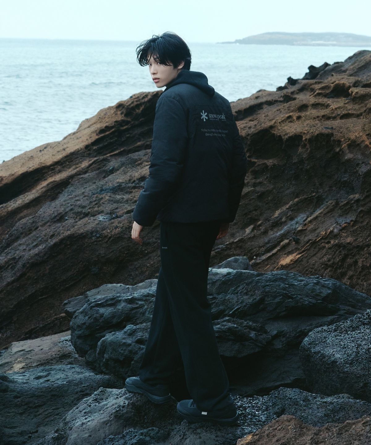 스노우피크 어패럴(SNOWPEAK APPAREL) 약기모 팬츠 (S26WMFFP68) Black