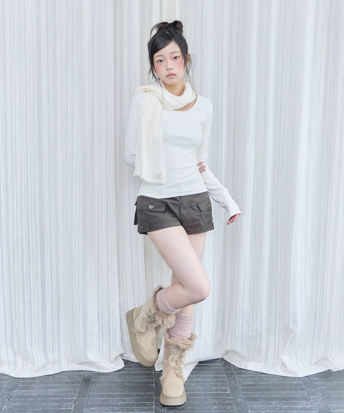 미레코(MIRECO) PANEL LINE T BUTTER
