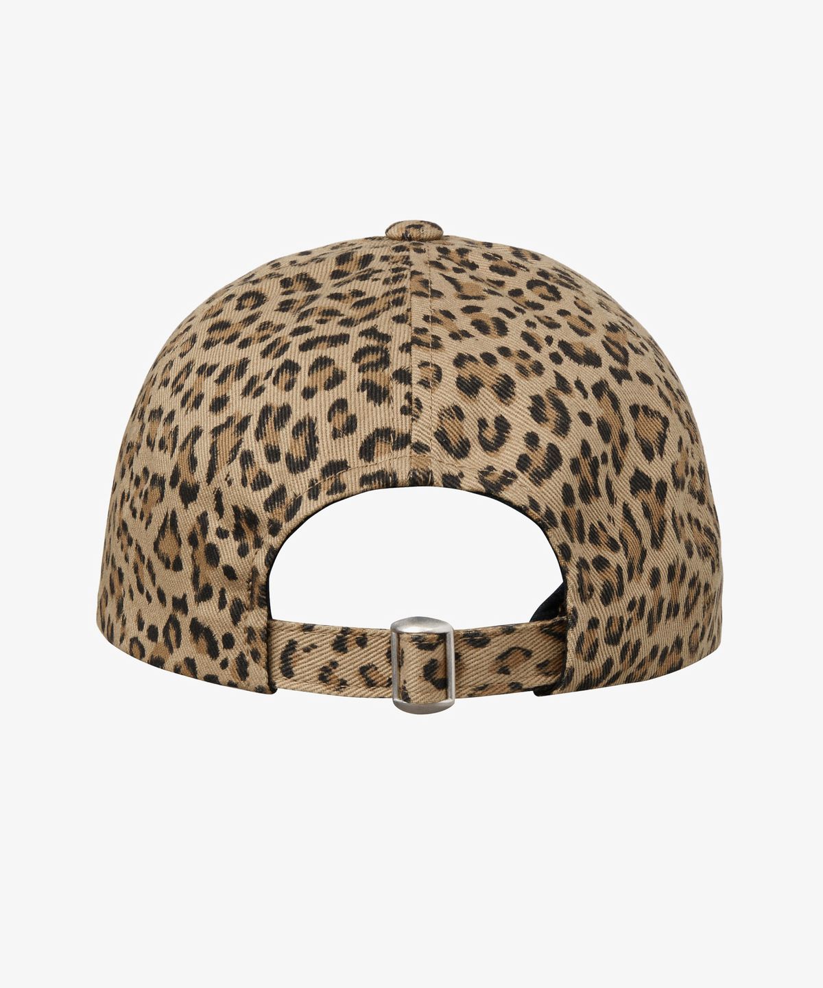 에이이에이이(AEAE) HELLO KITTY WEB LOGO 5 PANNEL CAP [LEOPARD MUSTARD]