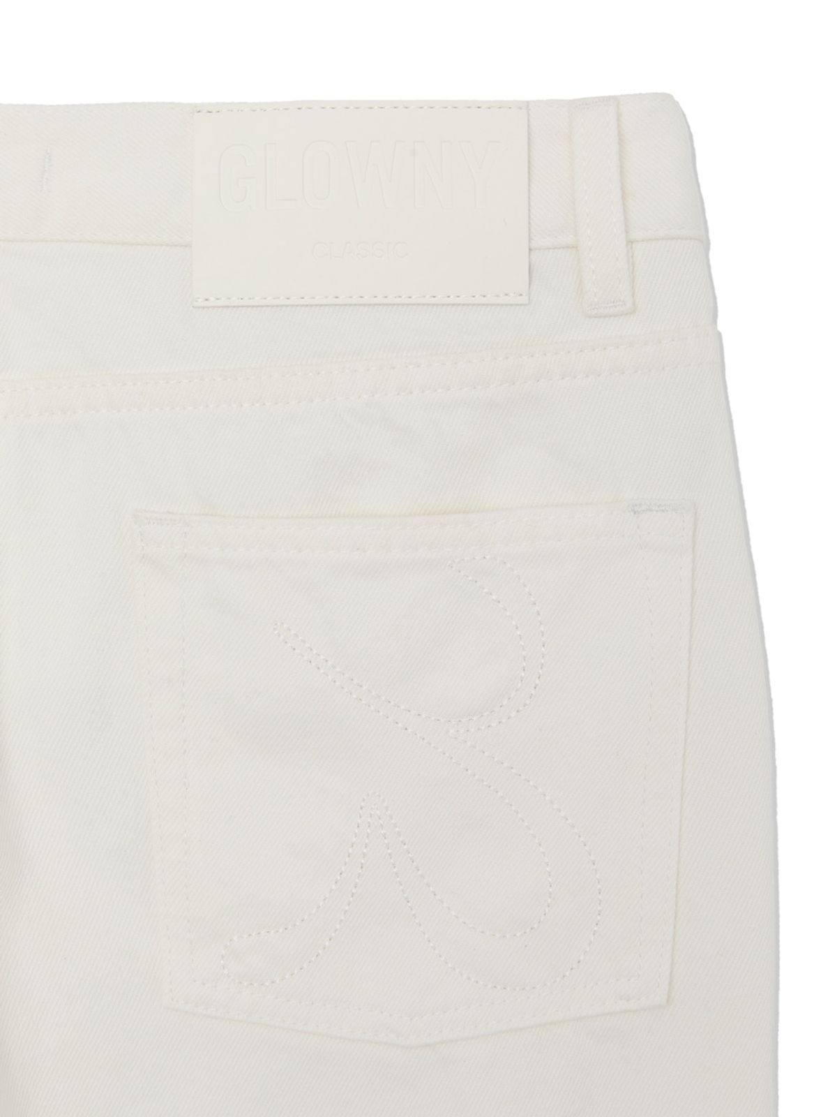 글로니(GLOWNY) THE RODEO JEANS (WHITE)