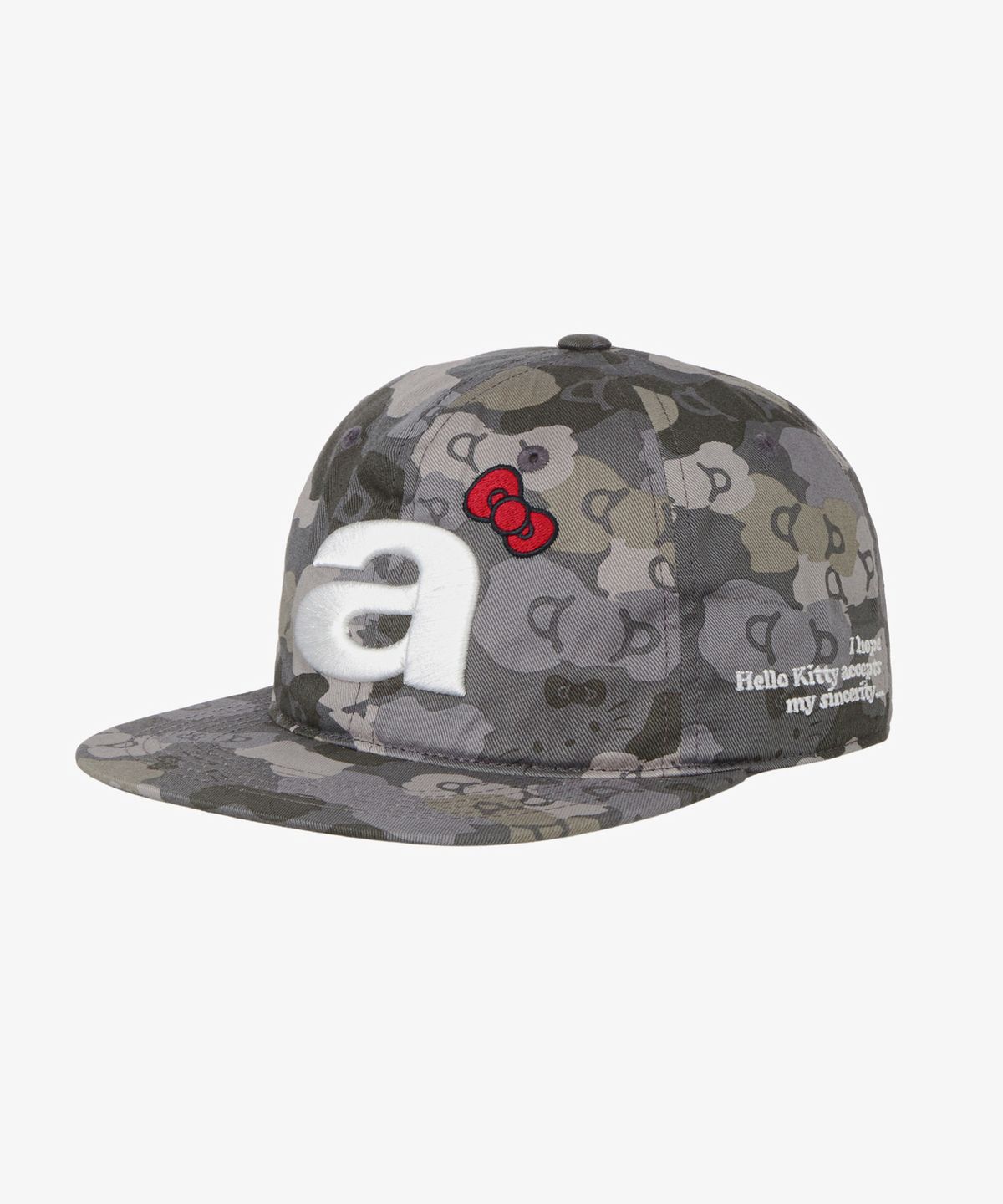 에이이에이이(AEAE) HELLO KITTY ON MY WAY TO DANIEL STAR CAP [GREY]