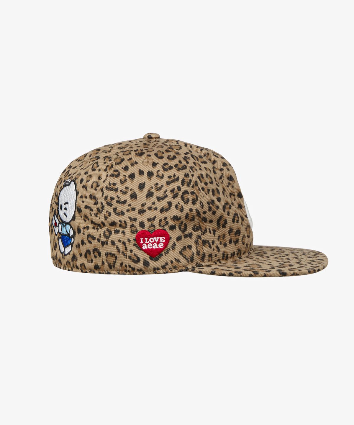 에이이에이이(AEAE) HELLO KITTY ON MY WAY TO DANIEL STAR CAP [LEOPARD]