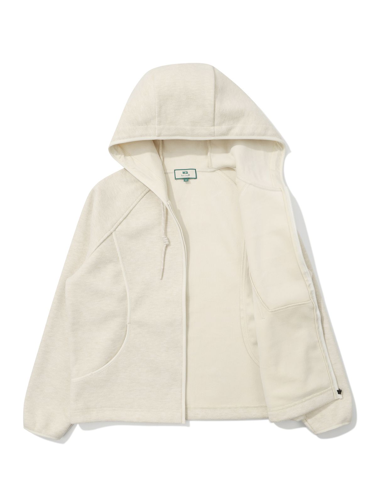 케이투(K2) FOR:REST CORDY 후디 자켓 W_CREAM BEIGE_KWW26154W9