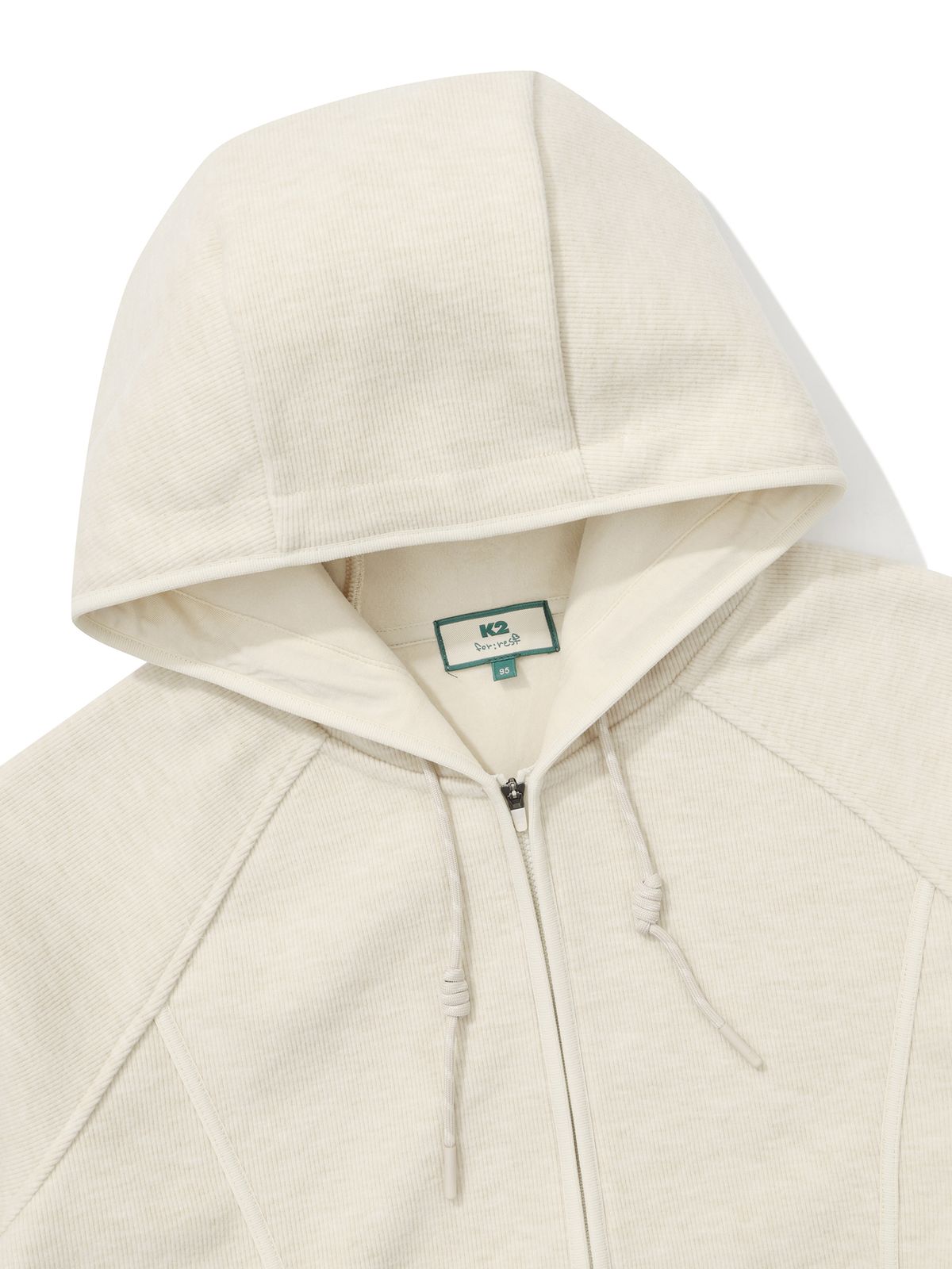 케이투(K2) FOR:REST CORDY 후디 자켓 W_CREAM BEIGE_KWW26154W9