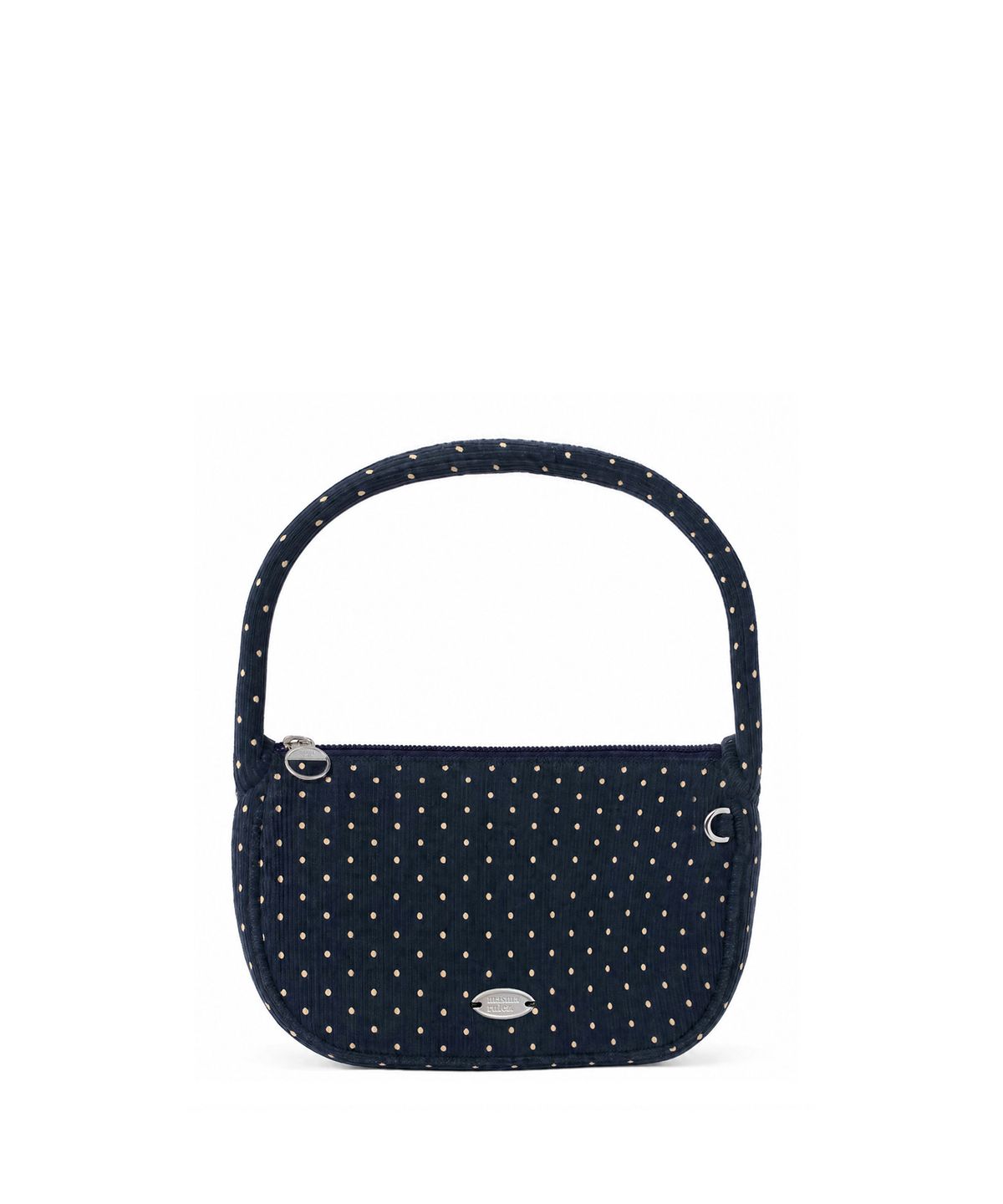 마스마룰즈(MASMARULEZ) Liri mini tote bag_Corduroy dot black navy